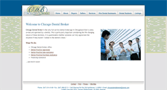Desktop Screenshot of chicagodentalbroker.net